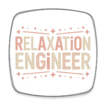 Masseuse Sayings Massage Funny Masseur Gift - Square fridge magnet - white - Front