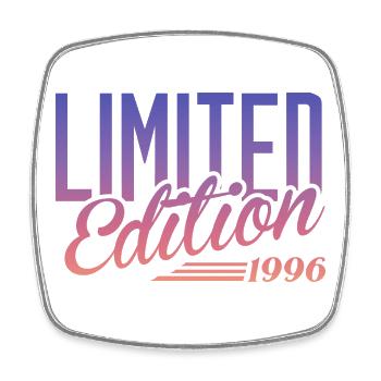 Millésime 1996 - Magnet carré - blanc - Devant