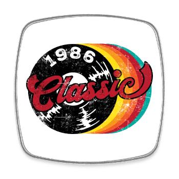 Grands succès 1986 - Magnet carré - blanc - Devant