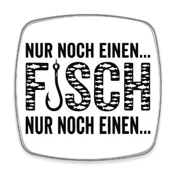 Angler Shirt, nur noch einen, Hoodie, Tasse, Socke - Viereckiger Kühlschrankmagnet - Weiß - Vorne