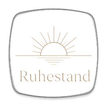 Goldener Ruhestand – Filigrane Buchstaben & Sonne - Viereckiger Kühlschrankmagnet - Weiß - Vorne