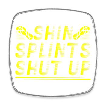 Funny XC Running Runner Gifts Édition Unique - Magnet carré - blanc - Devant