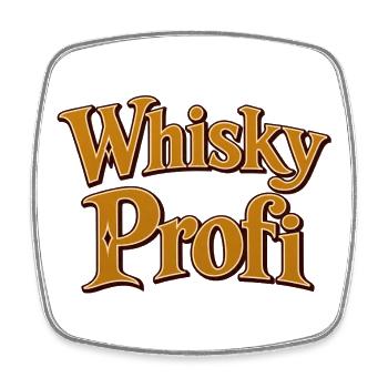 Whisky Profi - Viereckiger Kühlschrankmagnet - Weiß - Vorne