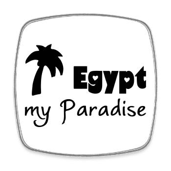 Egypt Paradise cadeau egypte vacances - Magnet carré - blanc - Devant