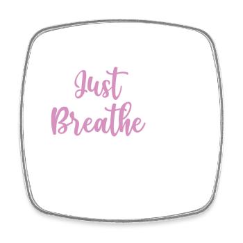Yoga Gift Idea - Namaste - Square fridge magnet - white - Front
