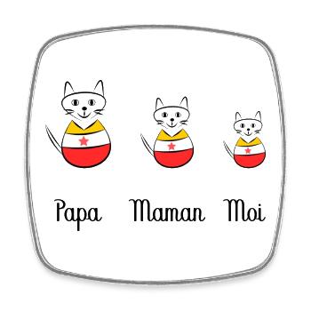 anniversary. Anniversary Decade. humor. funny - Square fridge magnet - white - Front