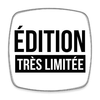 T shirt original édition très Limitée - Magnet carré - blanc - Devant