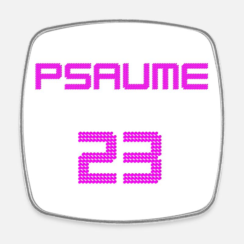 Digital Design Digital PSALM 23 - Square fridge magnet - white