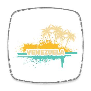 Urlaub Venezuela - Viereckiger Kühlschrankmagnet - Weiß - Vorne