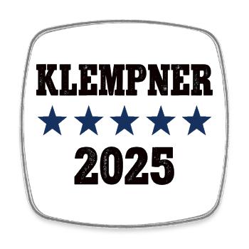 2025 Klempner Beruf Klempnerei Job Arbeit Lehre - Viereckiger Kühlschrankmagnet - Weiß - Vorne