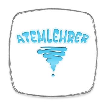 Profession Breathing Instructor - Square fridge magnet - white - Front
