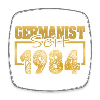 University 1984 - Square fridge magnet - white - Front