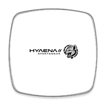 Hyaena Logo Version 4 by TF - Viereckiger Kühlschrankmagnet - Weiß - Vorne