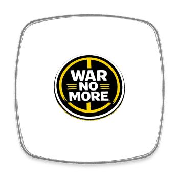 War No More – Sticker Peace & Humanity - Square fridge magnet - white - Front