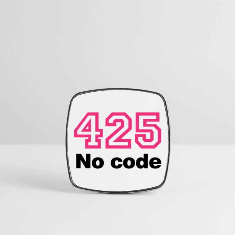 Error 425 No Code Viereckiger Kühlschrankmagnet