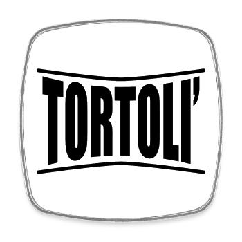 Tortolì t-shirt Sardinia gift idea - Square fridge magnet - white - Front