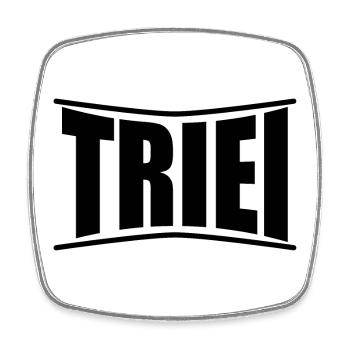 t-shirt Triei t-shirt Sardinia gift idea - Square fridge magnet - white - Front