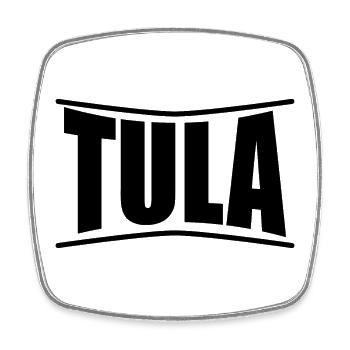 t-shirt Tula t-shirt Sardinia gift idea - Square fridge magnet - white - Front