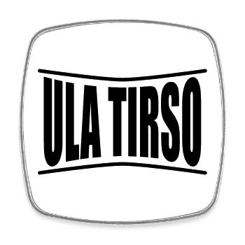 t-shirt Ula Tirso t-shirt Sardaigne idée cadeau - Magnet carré - blanc - Devant