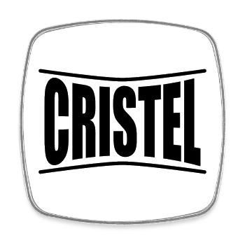 Idée cadeau t-shirt Cristel - Magnet carré - blanc - Devant