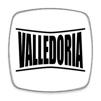 Valledoria t-shirt Sardinia gift idea - Square fridge magnet - white - Front