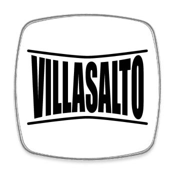 t-shirt Villasalto t-shirt Sardinia gift idea - Square fridge magnet - white - Front