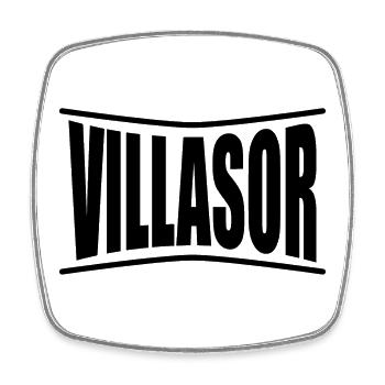t-shirt Villasor t-shirt Sardinia gift idea - Square fridge magnet - white - Front