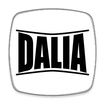 Idée cadeau t-shirt Dalia - Magnet carré - blanc - Devant