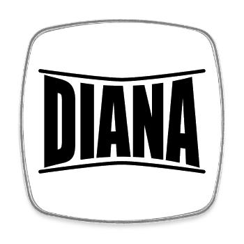 Diana t-shirt gift idea - Square fridge magnet - white - Front