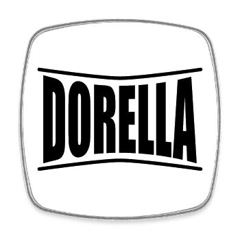t-shirt Dorella t-shirt gift idea - Square fridge magnet - white - Front