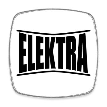 Elektra t-shirt t-shirt idée cadeau - Magnet carré - blanc - Devant