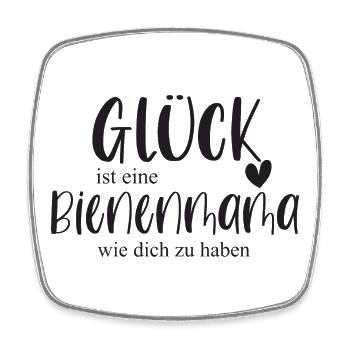 Bienen Bienenmama Imkerin Bienenliebe Geschenk - Viereckiger Kühlschrankmagnet - Weiß - Vorne