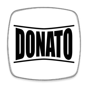 t-shirt Donato t-shirt idée cadeau - Magnet carré - blanc - Devant