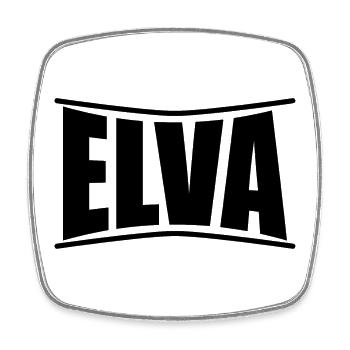 t-shirt Elva t-shirt gift idea - Square fridge magnet - white - Front