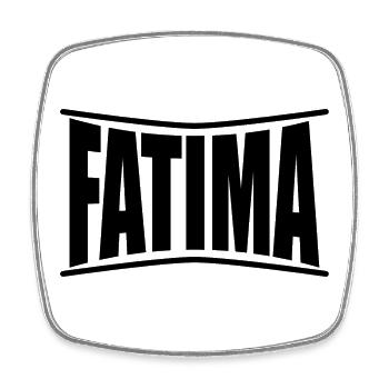 t-shirt Fatima t-shirt gift idea - Square fridge magnet - white - Front