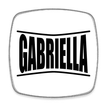 Gabriella t-shirt idée cadeau t-shirt - Magnet carré - blanc - Devant