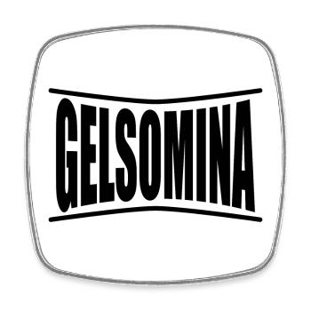 T-Shirt Gelsomina T-Shirt Geschenkidee - Viereckiger Kühlschrankmagnet - Weiß - Vorne