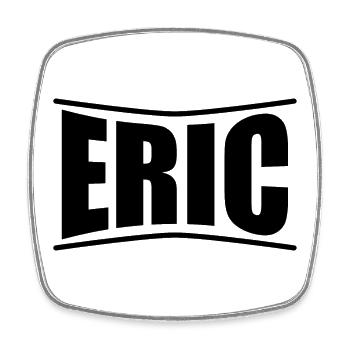 t-shirt Eric t-shirt gift idea - Square fridge magnet - white - Front