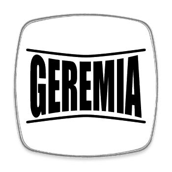 t-shirt Geremia t-shirt gift idea - Square fridge magnet - white - Front