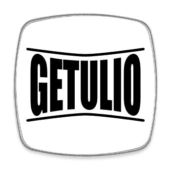 t-shirt Getulio t-shirt gift idea - Square fridge magnet - white - Front