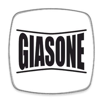 T-Shirt Giasone T-Shirt Geschenkidee - Viereckiger Kühlschrankmagnet - Weiß - Vorne