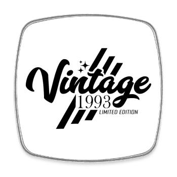 30e anniversaire Dictons vintage - Magnet carré - blanc - Devant