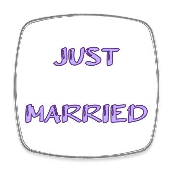 SAINT VALENTINE. bachelorette party. I LOVE YOU. I LOVE YOU. LOVE - Square fridge magnet - white - Front