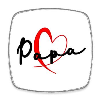 CHRISTMAS. YEAR. ANNIVERSARY. RETIREMENT. DAD. MAMAM. - Square fridge magnet - white - Front
