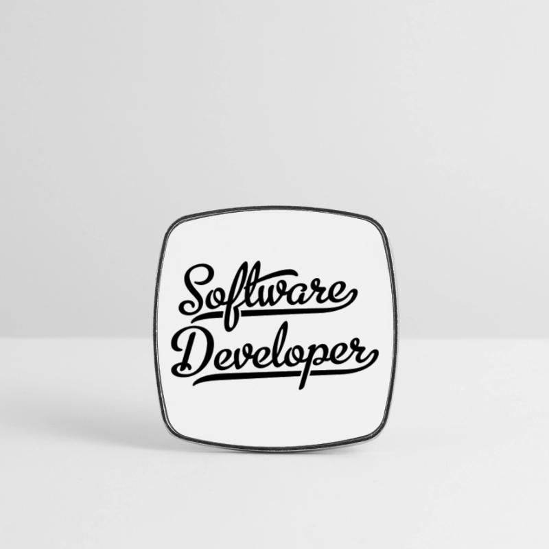 Software developers Square fridge magnet