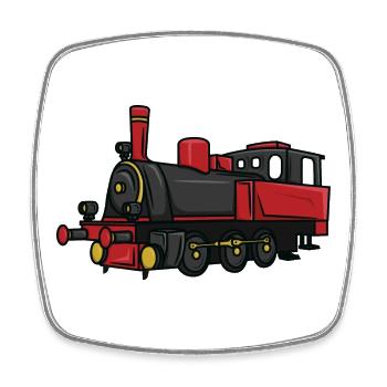 Railway Children - Square fridge magnet - white - Front