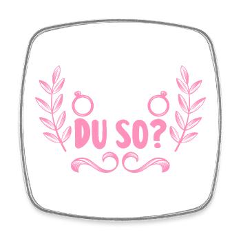 Bachelor Party Team Bride Hen Party - Square fridge magnet - white - Front