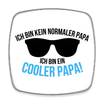 I'm a cool dad saying - Square fridge magnet - white - Front