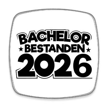 Bachelor 2026 Graduation Graduation - Square fridge magnet - white - Front