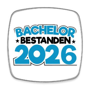 Licence 2026 Remise des diplômes - Magnet carré - blanc - Devant